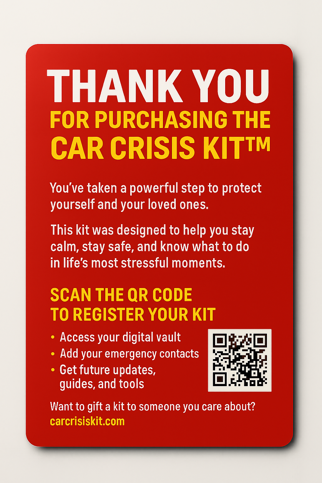 Car Crisis Kit™